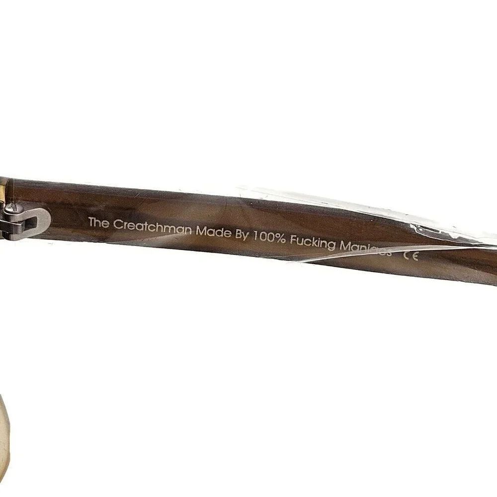 New Vintage Frames Company Corey Shapiro Creatchman Sunglasses Brown